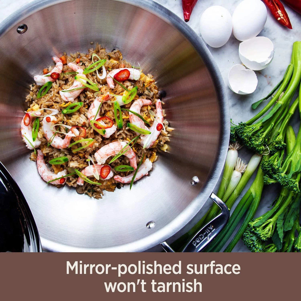 14 Piece 5-Ply Stainless Steel Copper Core Cookware Set B511