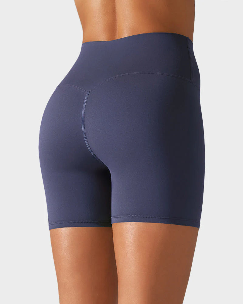 High-Waist Mesh Boyshorts B9324