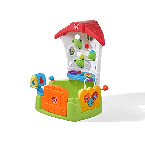 Toddler Corner House Playhouse Playset with Kitchenette, 15 Piece Toy Accessories, Durable Plastic X77232