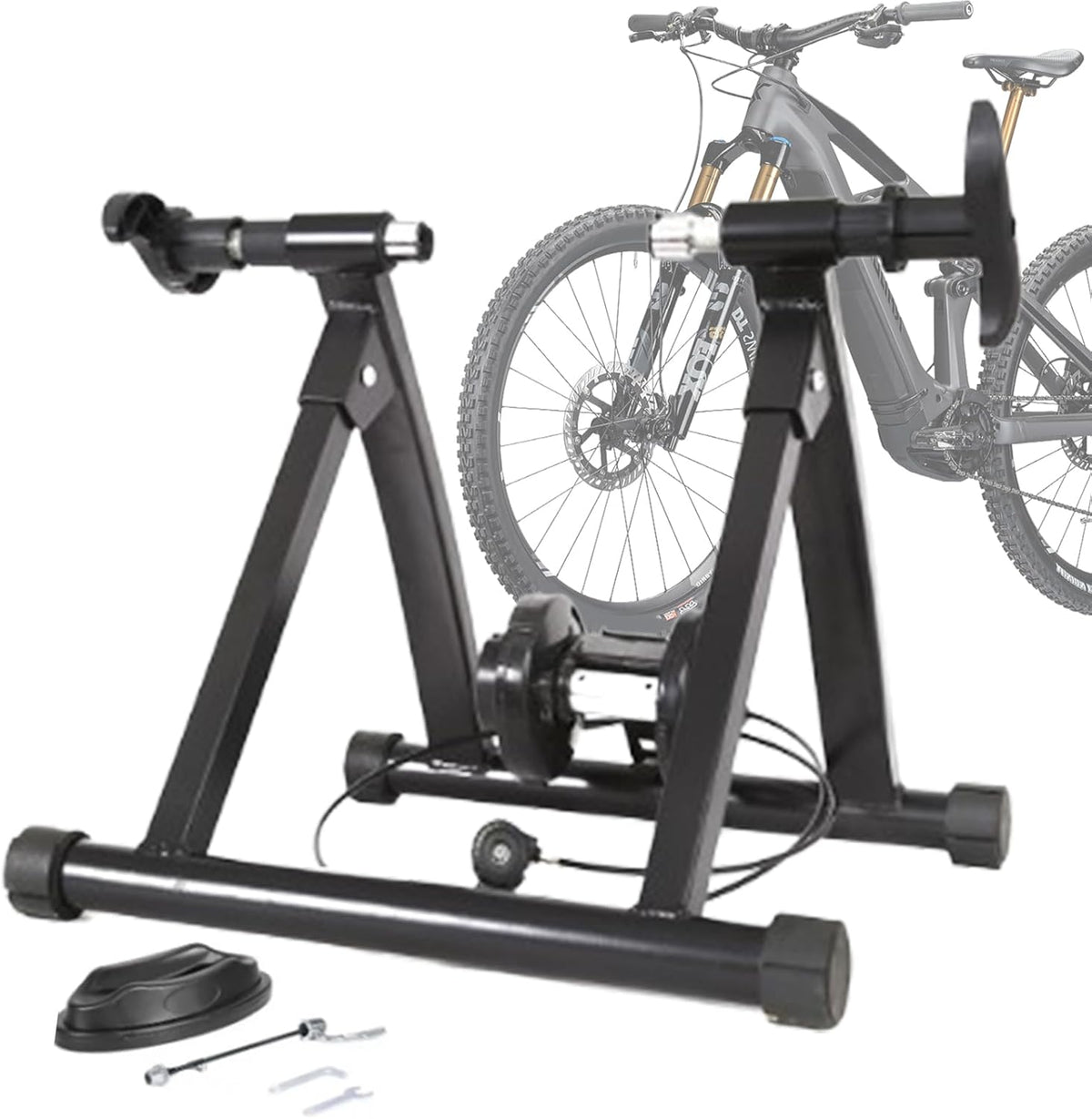 Black Magnetic Folding Bike Trainer Stand G778200