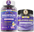 Magnesium Glycinate Gummies + Melatonin 60mg 30mg Q84623