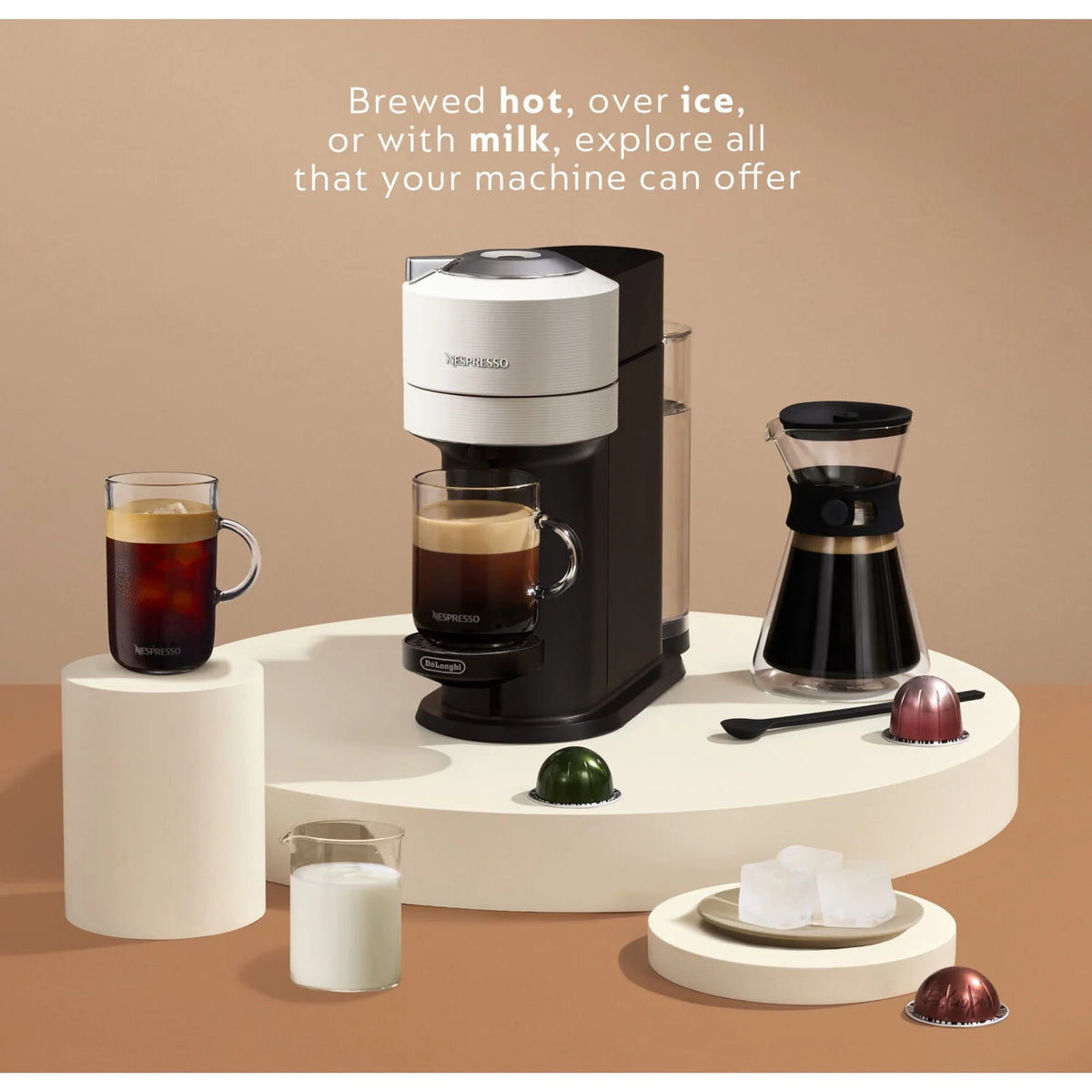 White Coffee and Espresso Maker J860