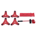 Furniture Roller Set Moving Tool Wheels Red T532