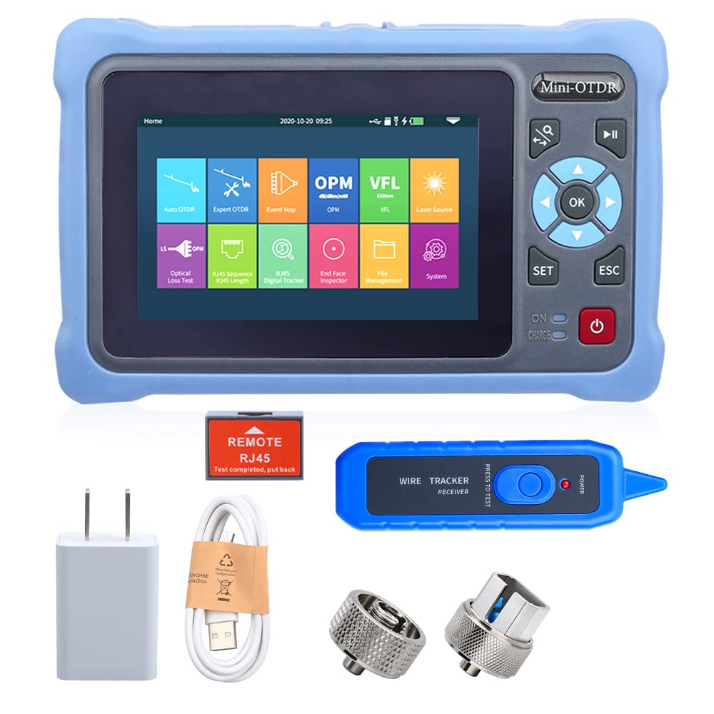 OTDR Optical Fiber Tester 1310/1550nm 4.3 inch Touch Screen F968