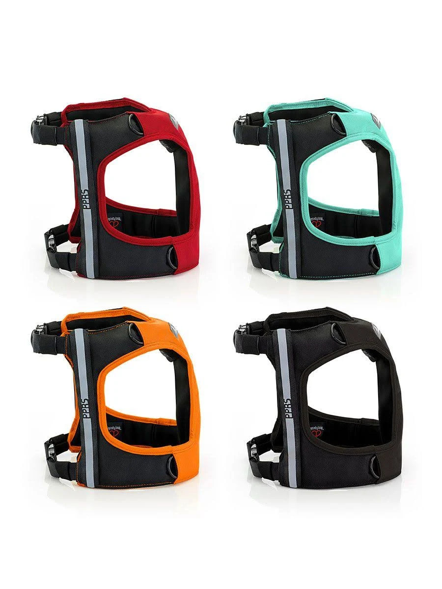 Large Black Dog Car Harness R54307