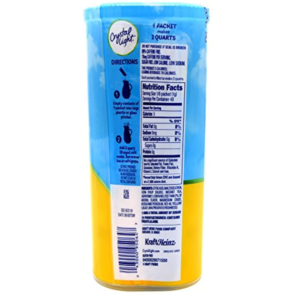 Lemon Iced Tea Drink Mix, 12-Quart Canister (Pack Of 5) L136700