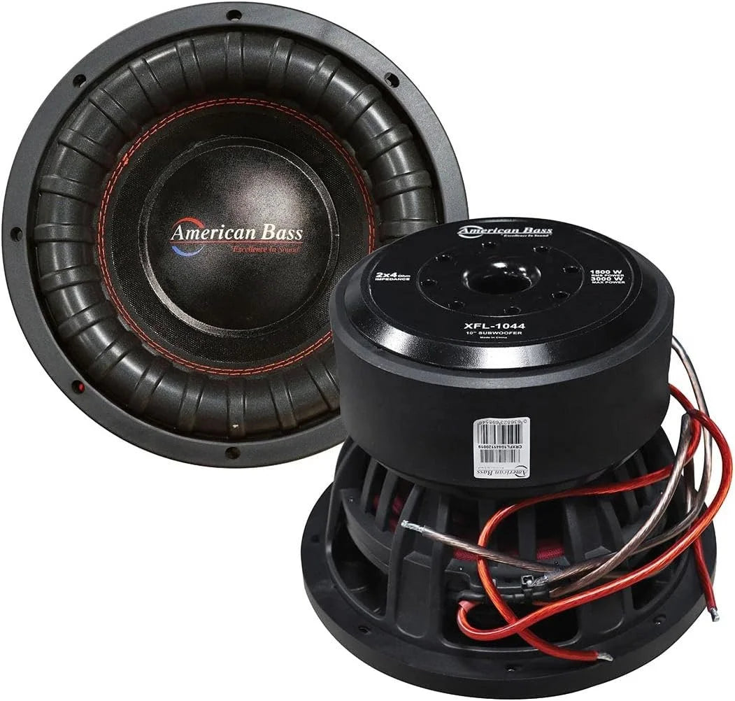 10 Inch Dual 4 Ohm Subwoofer D9736