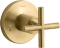 Vibrant Brushed Moderne Brass Valve Trim F471905