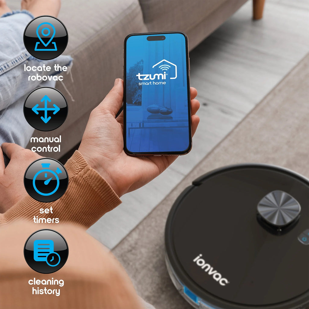 Wi-Fi Laser Mapping Robot Vacuum Cleaner T5569