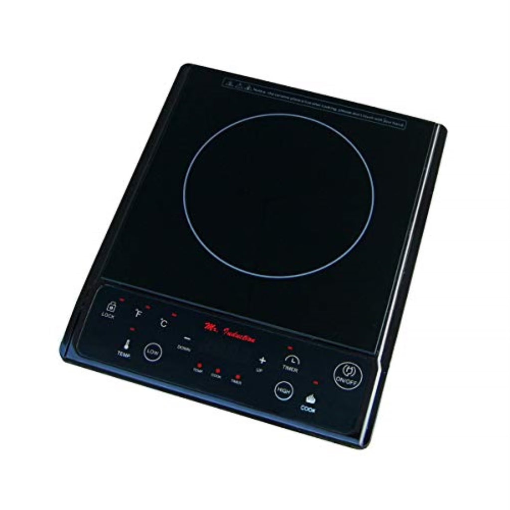 1300W Induction in Black Countertop with Pot D165493