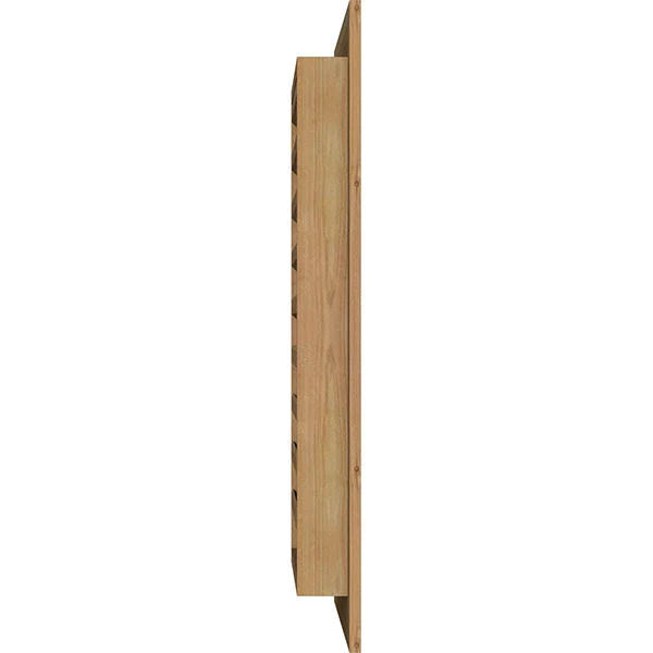 Unfinished Vertical Gable Vent B595