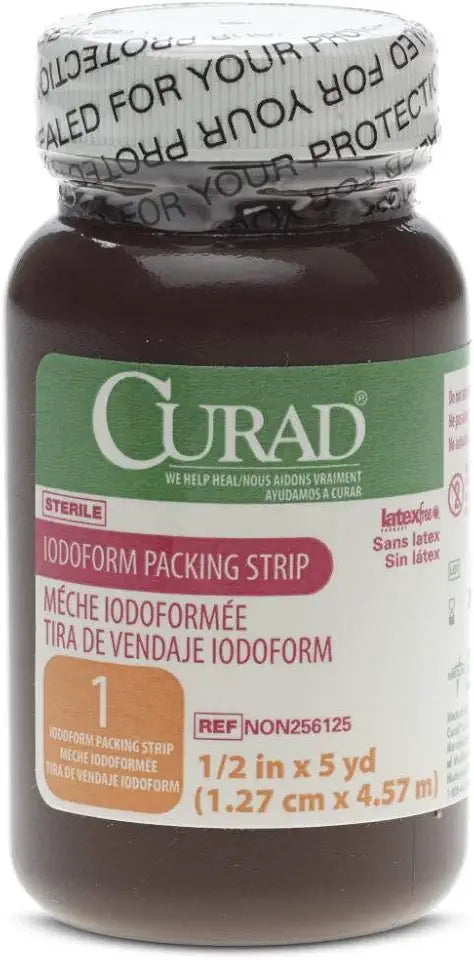 Iodoform Gauze Packing Strips 1/2" x 5 yd 12 Count K50541