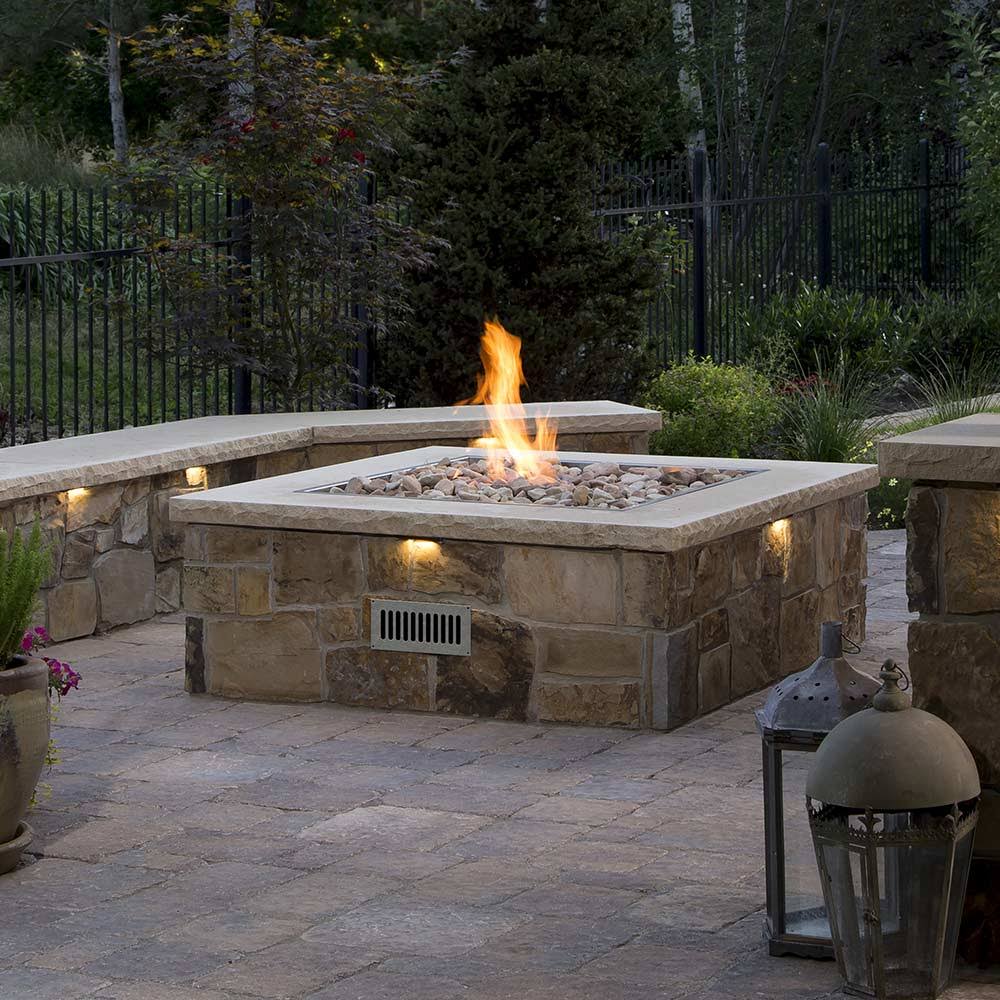 Stainless Steel Gas Fire Pit Burner Ring Kit, Natural Gas, 12-Inches K4303