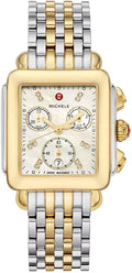 Two-Tone Stainless Steel & Diamonds Chronograph Watch G3800