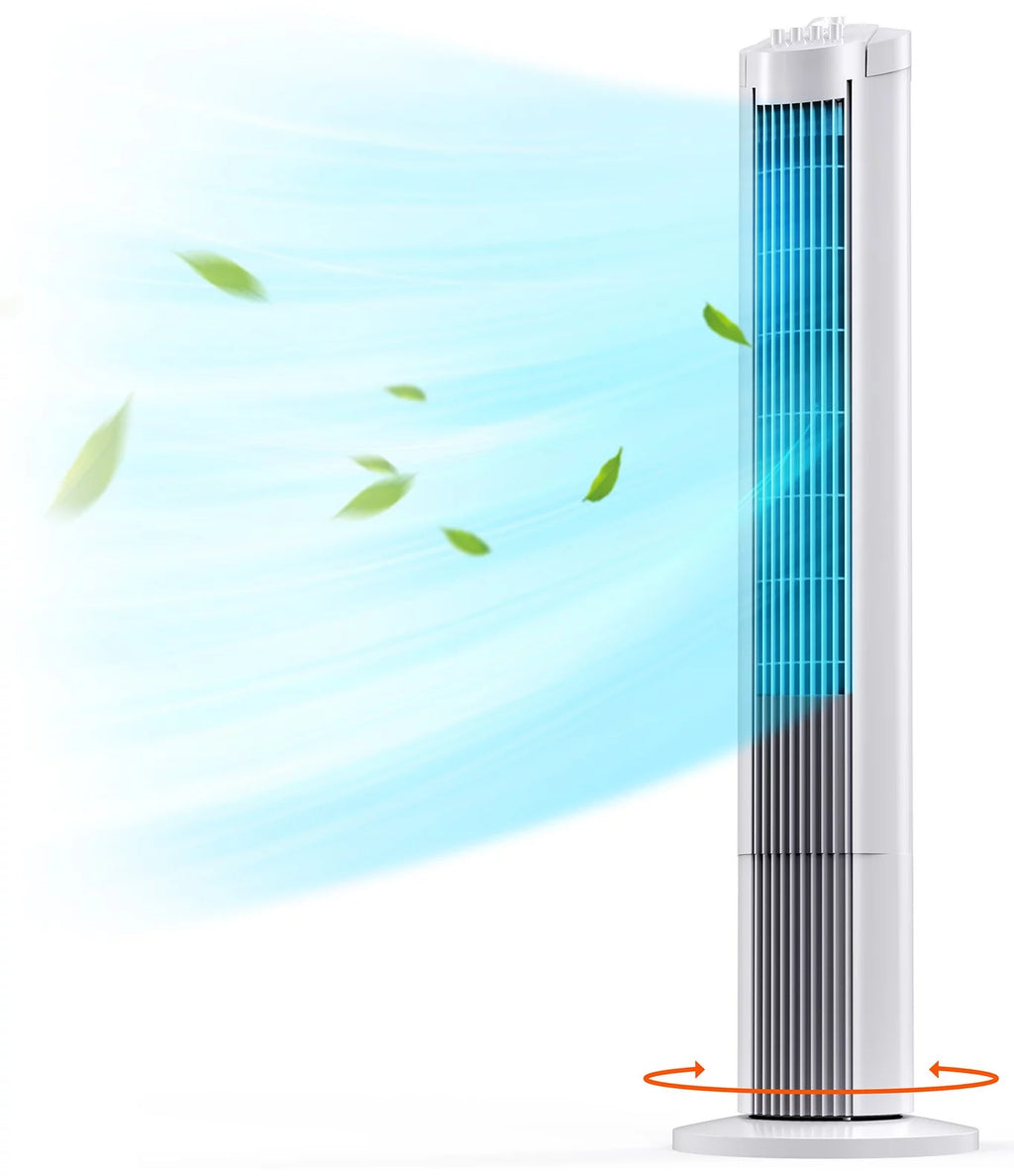 Black 36 Tower Fan with 3 Speed Settings D83589