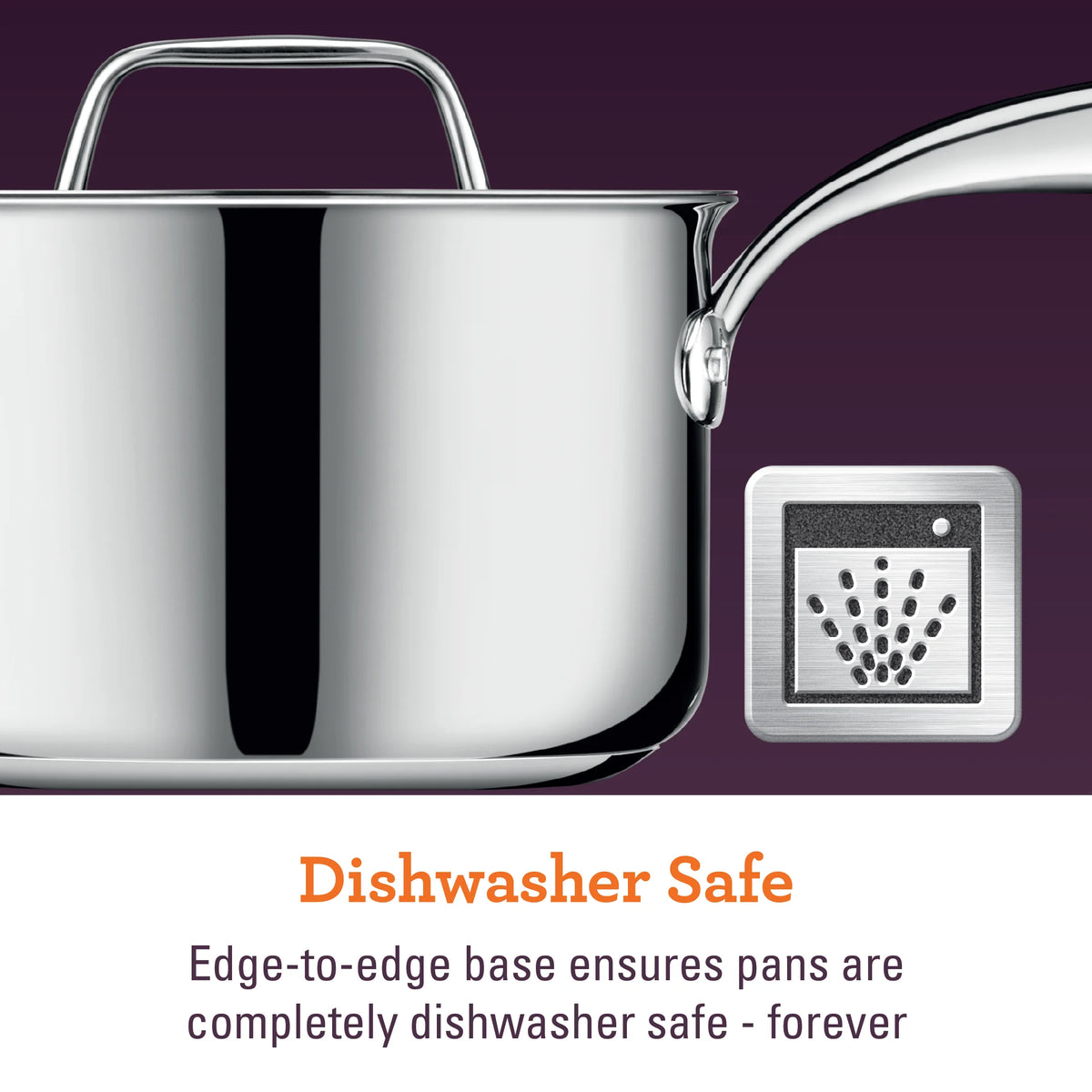 Stainless Steel Stockpot with Lid, 8-Quart E224398