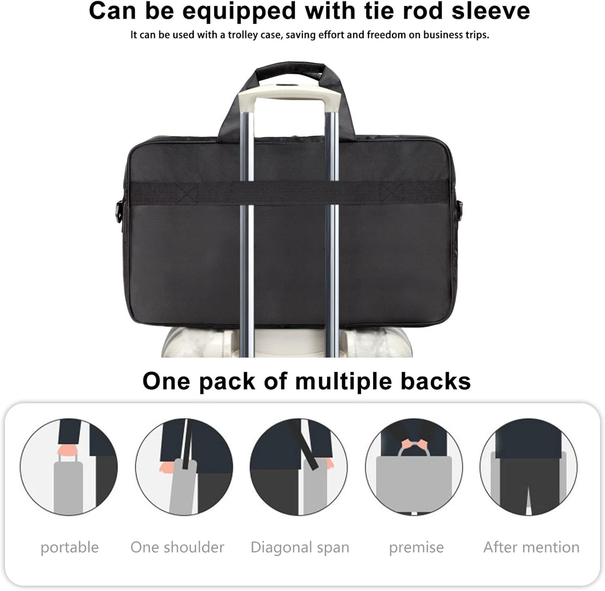 Lightweight Oxford Storage Case, Black Y380621
