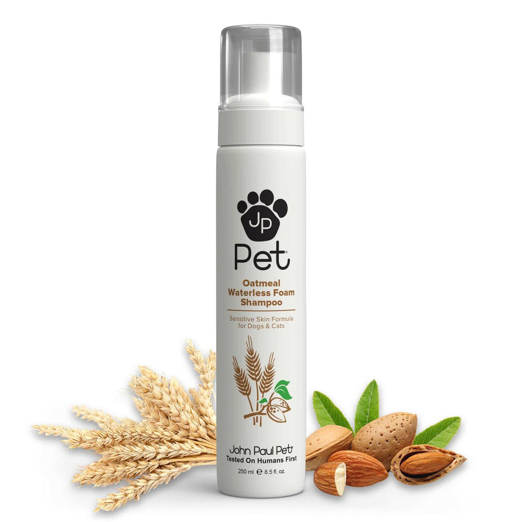 Oatmeal Waterless Foam Shampoo for Dogs & Cats Z698
