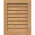 Unfinished Non-Functional Vertical Gable Vent A185