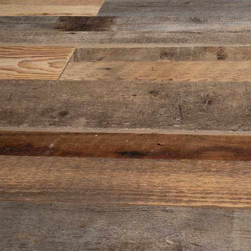 42 Rustic Wall Panels Brown (30 sq. ft) S463