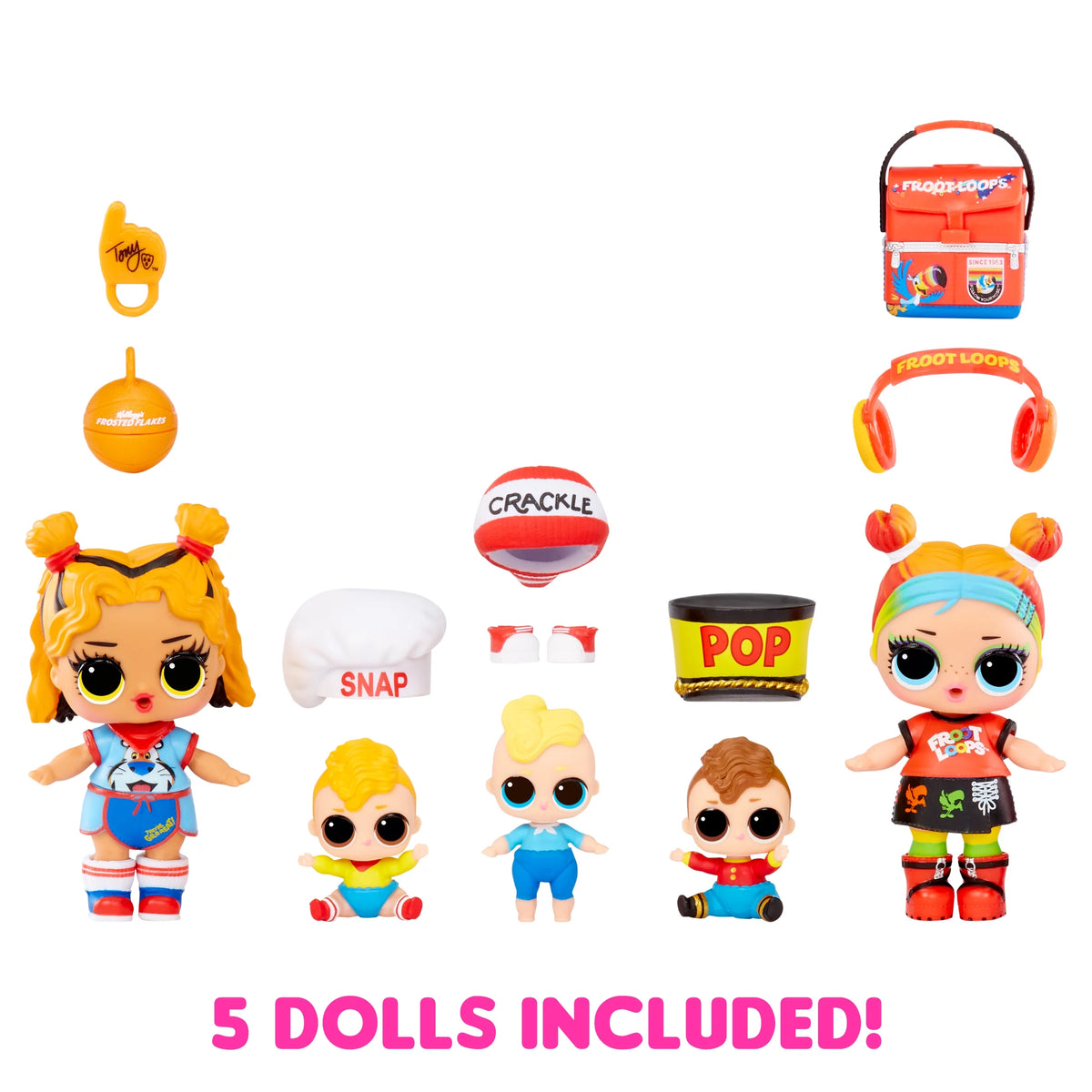 4 Dolls with Accessories K276055