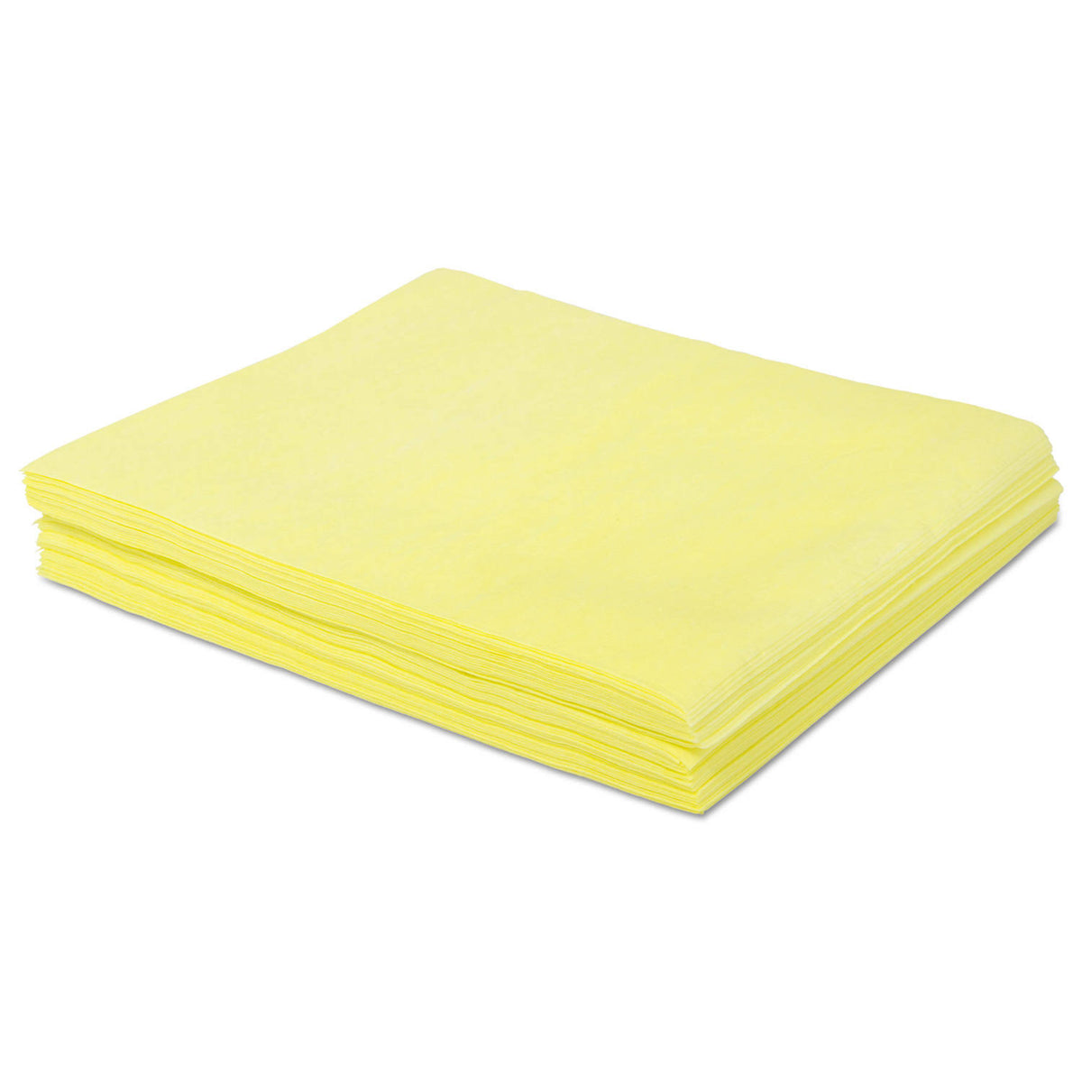 Yellow Dust Cloths, 18 x 24, 500/Carton D169664