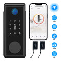 Smart Lock with Touchscreen Keypad, IP65 Weatherproof, Black Q972840