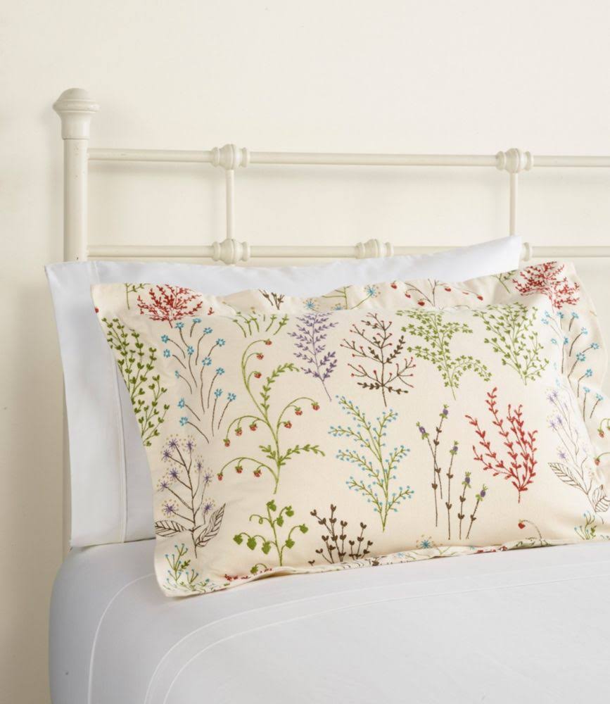 King Size Botanical Floral Flannel Comforter Cover H5760