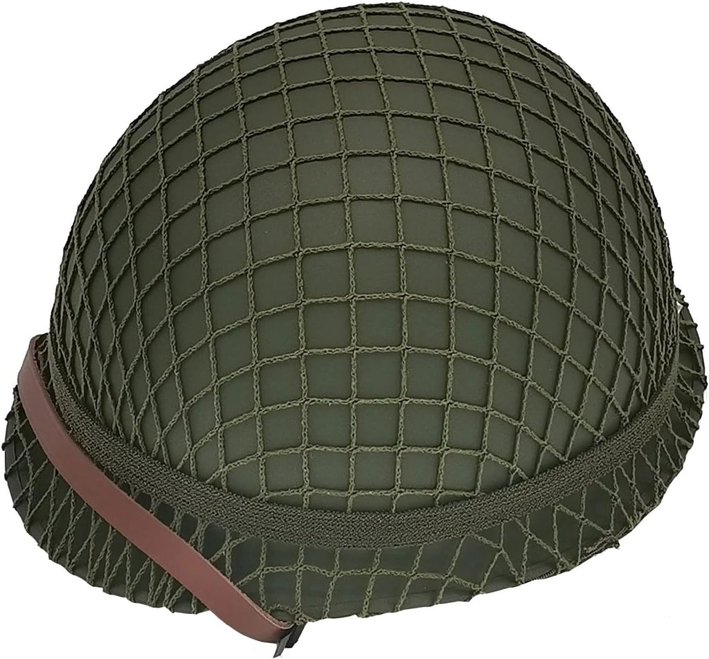 WWII US Army M1 Helmet Replica with Mesh E36234