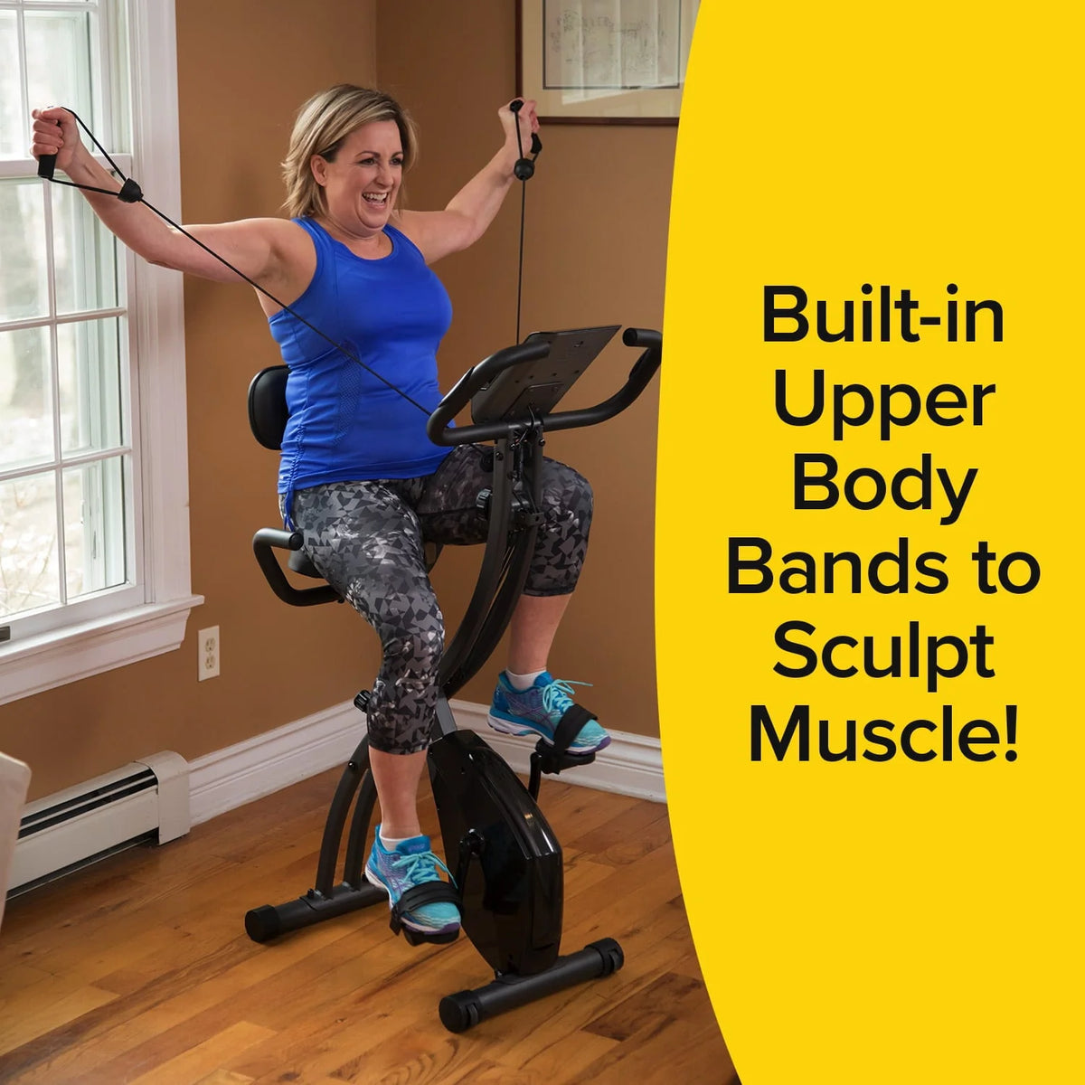 Folding Indoor Exercise Bike U65107