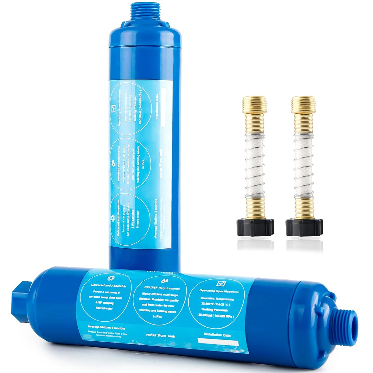 RV Water Filter 2 Pack F4704