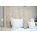 Antique White Solid Wood Panel Headboard California King V37317