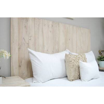 Antique White Solid Wood Panel Headboard California King V37317