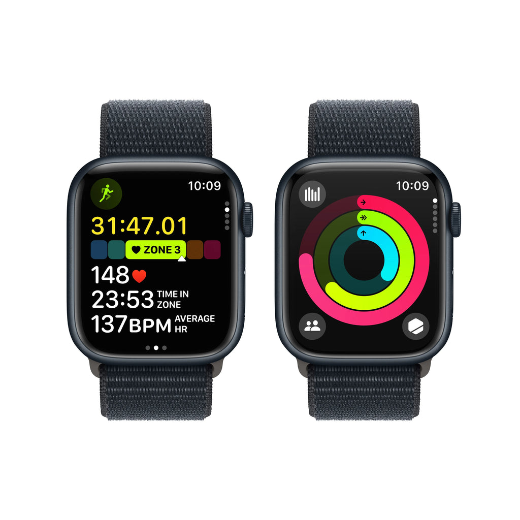Midnight Aluminum Case 45mm Apple Watch with Sport Loop E78385