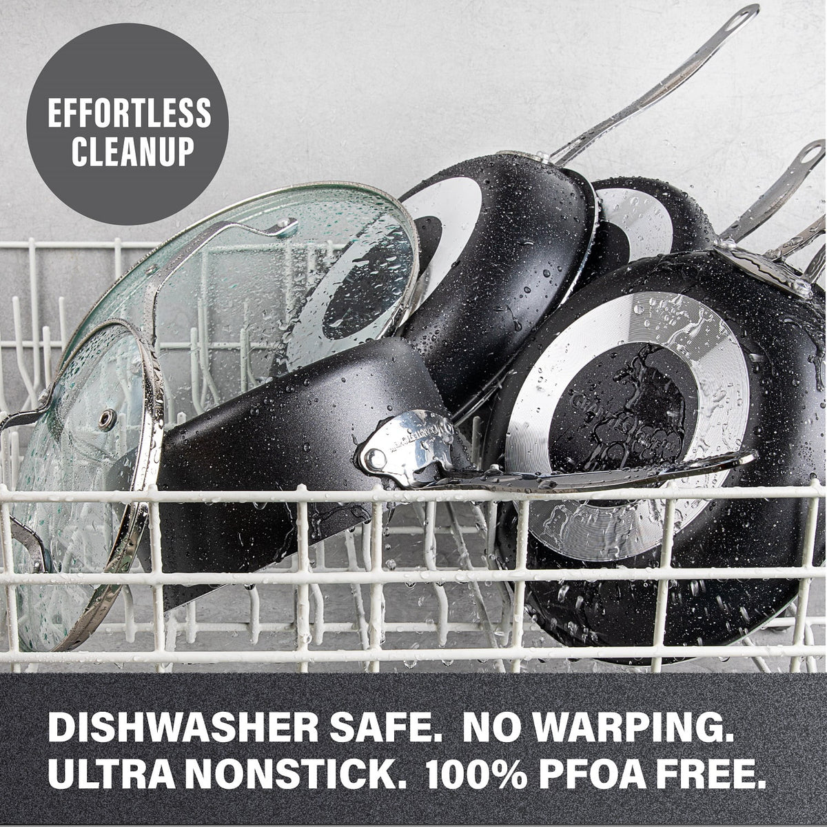 20 Piece Nonstick Cookware and Bakeware Set D16752