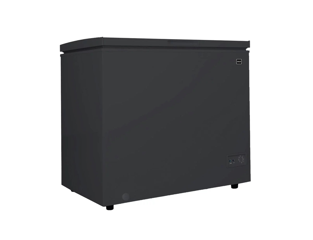 7.1 Cu Ft Chest Freezer, Black O258