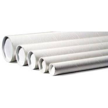 White Cardboard Mailing Tubes C96174