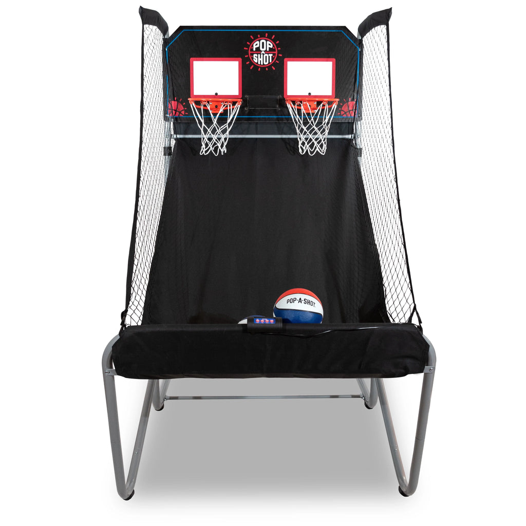 Black Foldable Basketball Arcade Game with 7 Basketballs Z59424