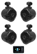 2-Zone Marine Bluetooth Receiver with 6.5" Wakeboard Speakers J192