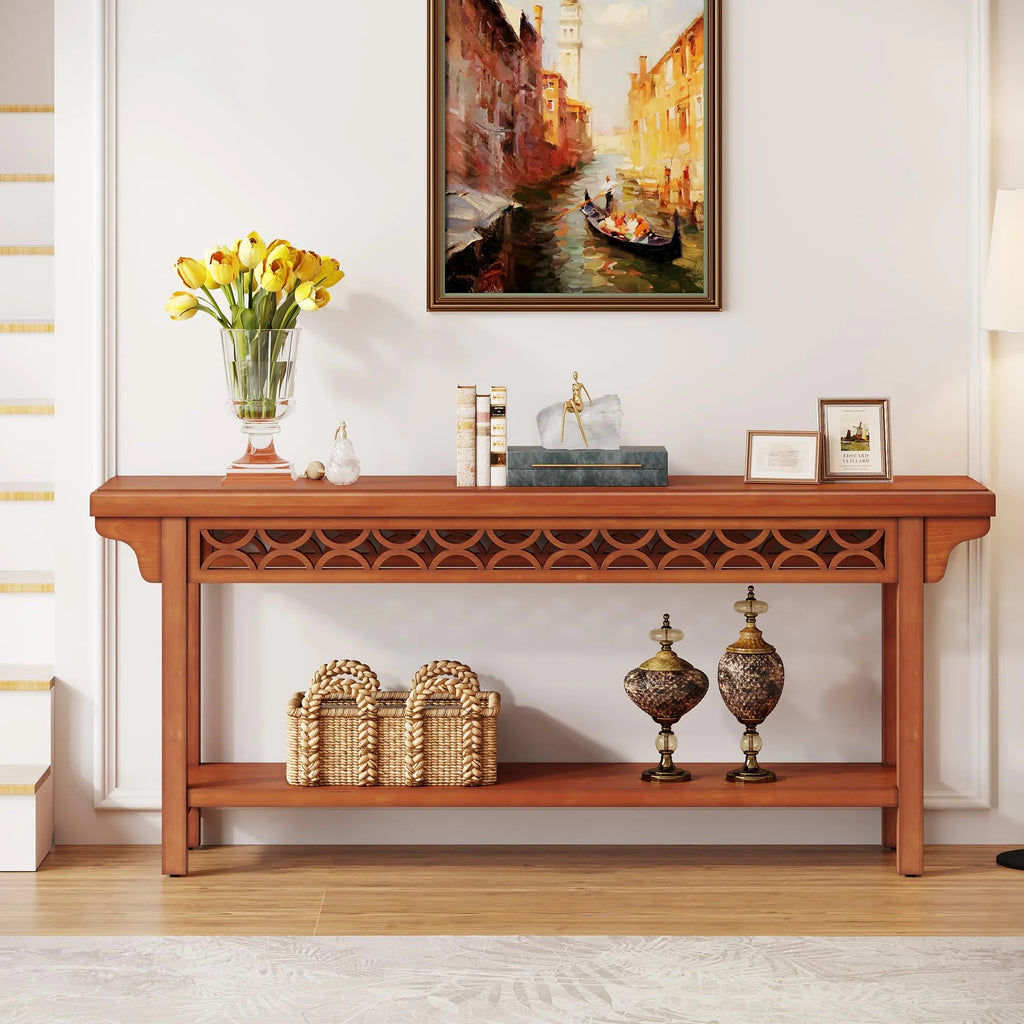 70.8 inch Solid Wood Console Table T94916