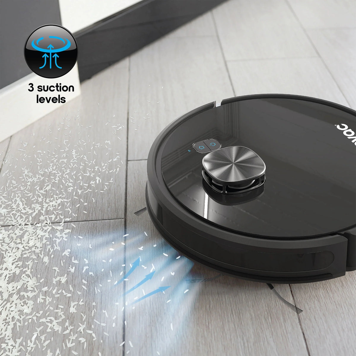 Wi-Fi Laser Mapping Robot Vacuum Cleaner T5569