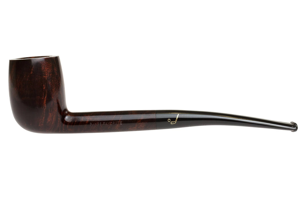 Walnut Smoking Pipe Black Lucite Mouthpiece U989