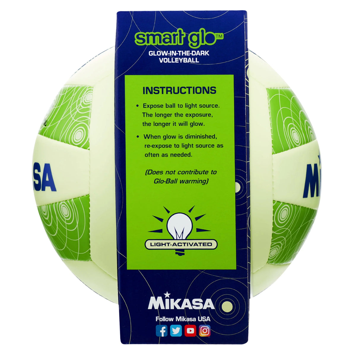 Glow-in-the-Dark Volleyball M1374