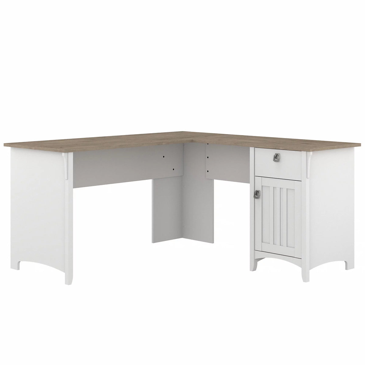 60" L Shaped Desk with Storage M23789
