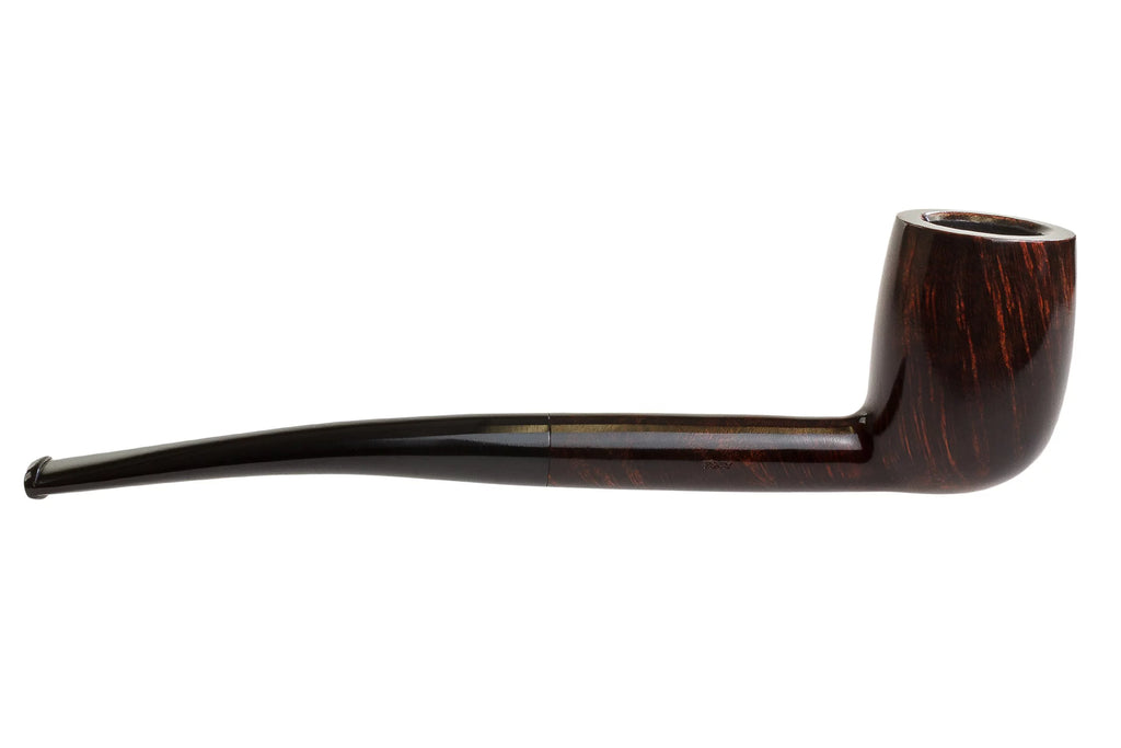 Walnut Smoking Pipe Black Lucite Mouthpiece U989