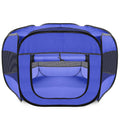 Portable Pet Playpen Dark Blue T614801