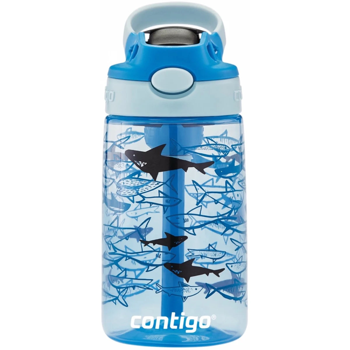 2-Pack 14 oz Straw Water Bottle U4465