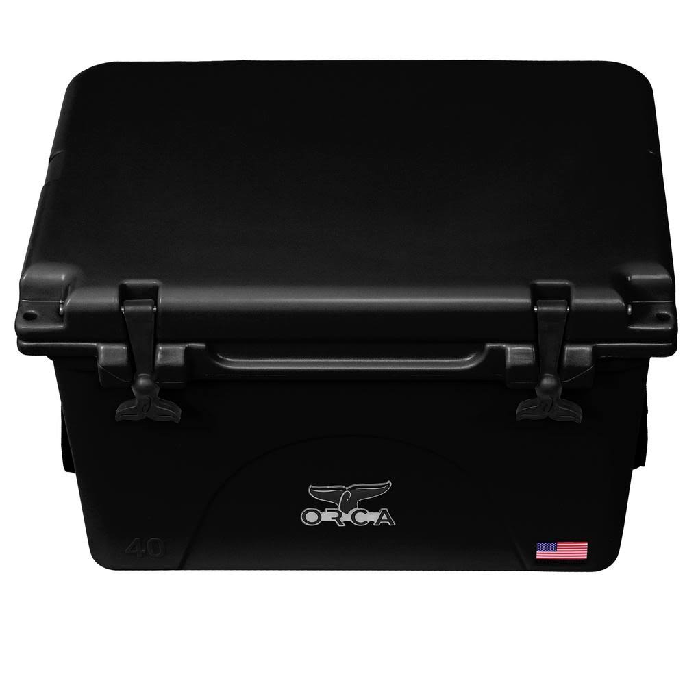 Black 40 Quart Cooler R6593