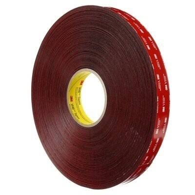 Black VHB Tape 1x22 x 5 Yard Roll P6529
