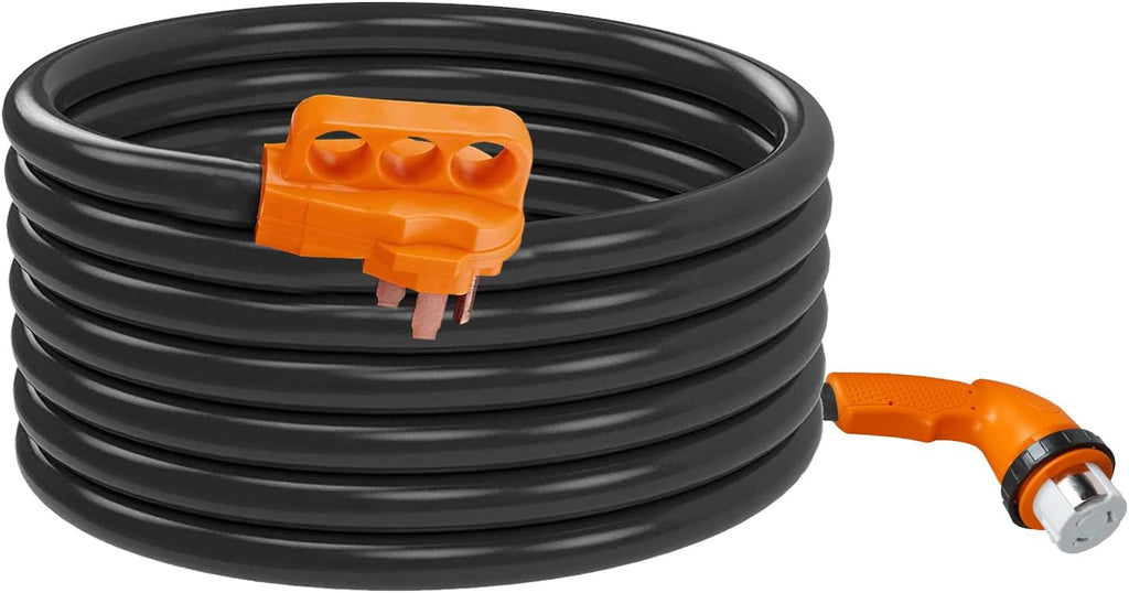 50 Amp 36 Feet Heavy-Duty RV Extension Cord with Finger Handle G875